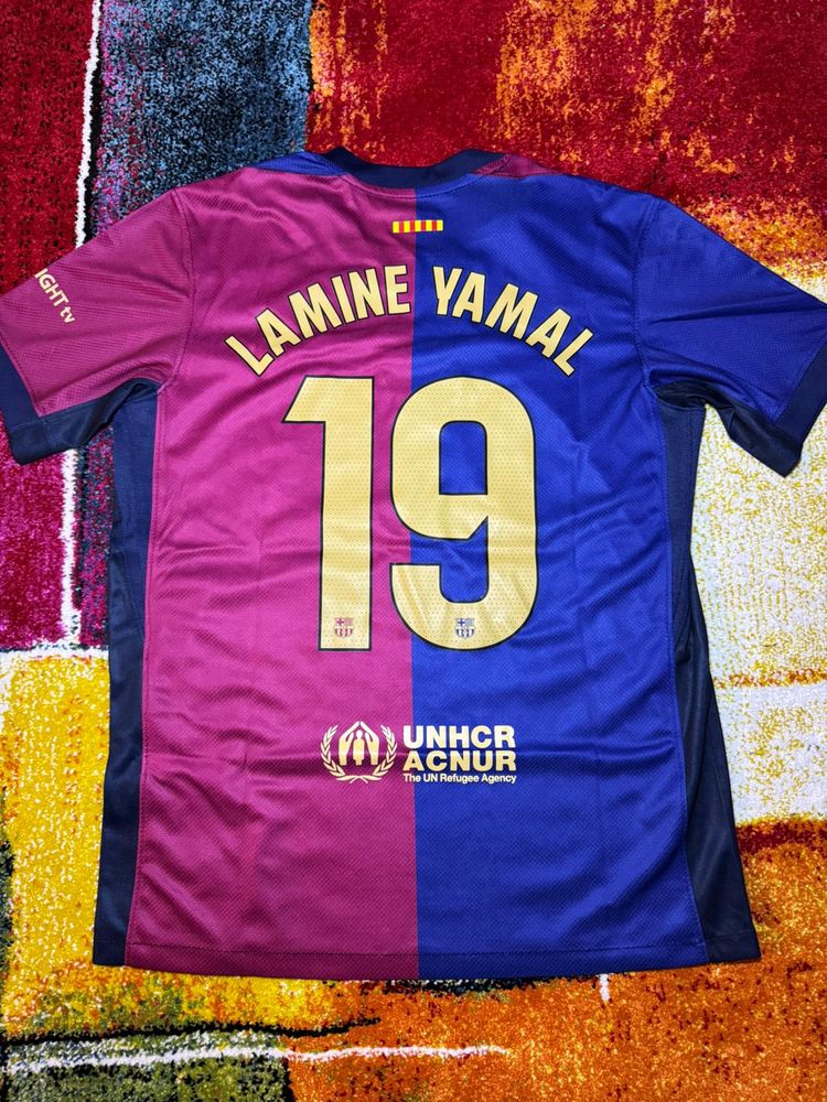 Nike Fc Barcelona Lamine Yamal 19 Football Jersey - M 